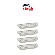 스타우브 Staub 화이트트러플 수저받침 소스볼 4개입, 수저받침 4개입