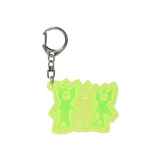 와키윌리 WACKY WILLY 키키 리플렉티브 키링 옐로우 WA2601TC13YE 137774 할인상품