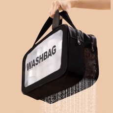더블 물빠짐 워시백 목욕가방 파우치 망사가방 수영 비치백, 상세페이지 참조