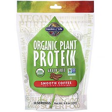 Garden of Life 植物性蛋白無穀物咖啡 無麩質, 1個, 244克