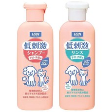 펫키레이 저자극 샴푸린스 강아지 새끼 고양이용 베이비 비누 향 각 220ml