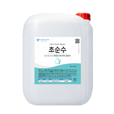 워터포인트 초순수 3차 증류수 정제수 지게차 배터리 가습기 모음, 1개, 15L
