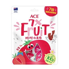 誠意樂活健康生活館 ACE 斑斑水果條(草莓/百香果/黑醋栗)台灣水果製成，無添加，健康零食, 1個