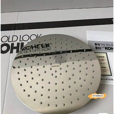 KOHLER科勒頂噴花灑淋浴噴頭 家用沐浴蓮蓬頭 頂噴冷熱花灑噴頭, 1個, 圓形,8寸直徑20CM