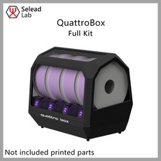Seleadlab QuattroBox 풀 키트 QuattroSync 3D 프린터 부품 Type B MMU Voron2.4Trident DIY AMS Klipper, 2)No Panels With MMB