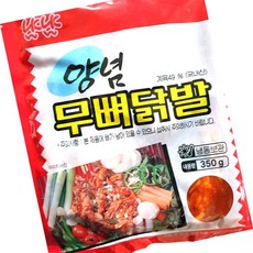 냠냠 냉동 무뼈 양념닭발 350g 닭발안주 매운닭발 간편식, 1개