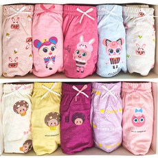 MRKIDS 兒童印花3角內褲 10入