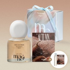 마넬X얼라인랩 퍼스널 퍼퓸 헤어 오일 스윗 우디 무화과향, 1개, 50ml