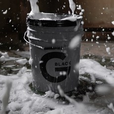 지블랙 세차버킷 양동이 디테일링 버켓 그릿가드 세차물통 세차바스켓, 1. 지블랙 버킷 단품