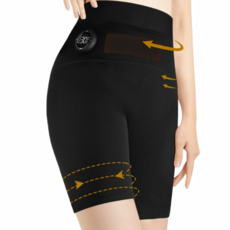 [KC인증] EMS 레깅스 EMS 마사지기 EMS 레깅스 EMS 충전식 히프 마사지 요가바지입니다 골반기저근 코어 근육 훈련 홈트 운동기구, 색깔, 블랙L