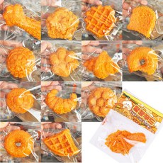 토이즈데이 말랑푸드 말랑이 스퀴시 여아 어린이 단체 장난감 선물, 14개, 60g, 중복없이