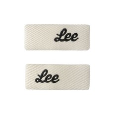 매장정품 리 키즈 LEE KIDS 데님 빅 헤어핀 아이보리 LK2601TC72IV
