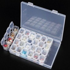 28칸 다용도 멀티정리함 수납 알약통 네일아트 낚시밥, 제이아트co_단일옵션