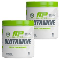 Muscle Farm Essential 純 L-谷氨酰胺粉 無味, 2個, 300克