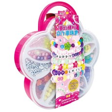 幼福 夢幻繽紛 DIY串珠盒，兒童手作飾品玩具, 詳見包裝