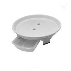 원형 화분 받침대 플라스틱 물받이 트레이 실내 식물 화초 관리 용품, 1개, 상세페이지 참조