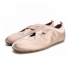 실크 플랫 슈즈 리본 단화 발레 제인 자라 강주은 샌동화 구두 신발 새틴 35 운동화 메리 검은색