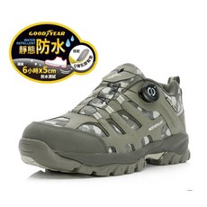 GOOD YEAR 防水戶外登山鞋 科技內裡 Q彈鞋墊 耐磨大底