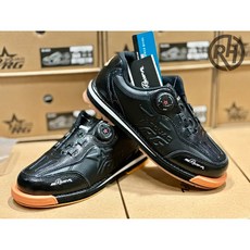 Roto Grip RG Racer FL 韓版頂級保齡球鞋 滾球堂專業推薦，透氣舒適，防滑耐磨, 黑色,KR250 / US7 / 24.5CM, 1個