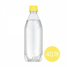 라인바싸 레몬 탄산수 500ml 페트 (총40입), 40개