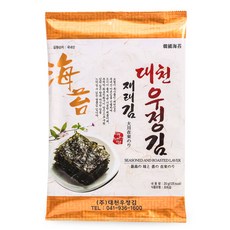 [우체국쇼핑] 대천우정김 조미구이재래김(5매x6봉), 1개