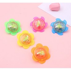 旋轉發光陀螺 陀螺玩具 發光陀螺 小陀螺 手動擰轉小陀螺 男孩益智 兒童禮品 兒童玩具, 1個, 發光手轉陀螺【隨機出】