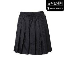 와이드앵글 공식 여성 WL 모노그램 플리츠 골프 큐롯 L_WWU22Q03Z1 (정상가:199 000)