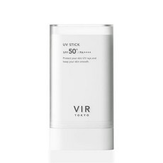 VIR TOKYO 선크림 남성 선스틱 UV SPF50+ PA ++++ 워터프루프, 1개, 1g