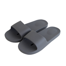 유얼홈 365플러스 욕실화 EVA 문에 안걸리는 발등 낮은 양발 화장실 욕실 슬리퍼, 다크그레이M, 1개