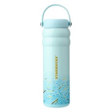 스타벅스 마이크로 리듬 스포츠 보온 텀블러 11168503, 1개, 블루, 750ml