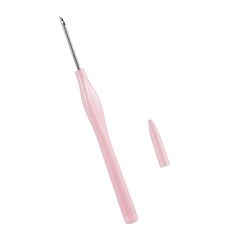 보호 커버가 있는 펀칭 바늘 도구 자수 펜 펀치 바늘 가정 및 여행 제작과 쉽게 호환되는 사용 방법, 분홍색, 핑크색