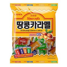 땅콩카라멜 324g 크라운제과, 1개, 1g