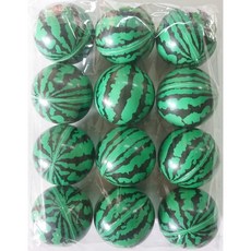 軟球(1顆) 西瓜 笑臉 兒童玩具, 1個, 隨機