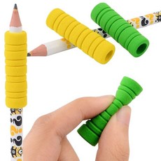 볼펜 연필 그립 1EA 글씨 연습 필기 준비물 사무 문구 연필그립 볼펜그립 펜잡는법 소프트펜슬그립 펜그립+커머스커낵트Shop, 빠른배송