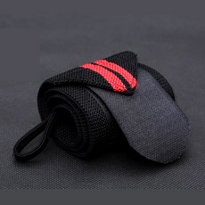 헬스 임산부 손목 밴드 보호대 아대 스트랩 검정레드, 1개