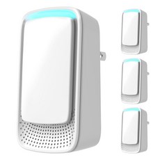 4 Pack Plug in Air Purifier - Quiet Operation Negative Ionic Purifiers for Home Bedroom Office