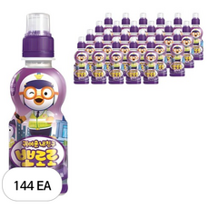 팔도 귀여운내친구 뽀로로 블루베리맛, 235ml, 144개