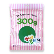 KC인증 솜사탕클레이, 1개, 300g, 초록 1개, 300g, 초록