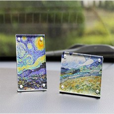 올리버샵 대쉬보드 차량용 액자 피규어액자, 55x80 세로