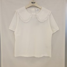 에스핏 부평점 @@여아티셔츠@@ 둥근카라티! 편안한착용감! 귀여운카라블라우스 !!!