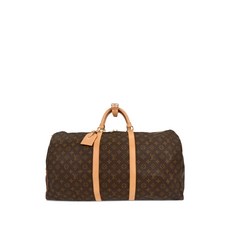 루이 비통 중고 2001 60 키폴 모노그램 더플 백