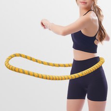 슈퍼캘리 뱃살 다이어트 고고 무소음 스프링 훌라후프, 1개, 단일, 1.3kg