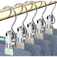 디에스생활 초강력 옷걸이 집게형 다용도 클립 20p, 20개, 아이보리