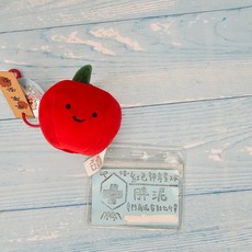 可愛水果蔬菜造型伸縮識別證扣 護理師證件夾 醫療人員吊飾, 1個