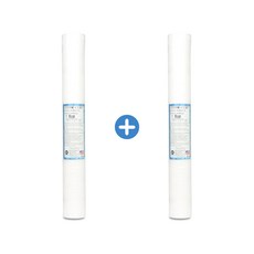 미제 에버퓨어 E-20 전처리필터 2개 20인치 하우징용, 선택01_필터 1+1=2개