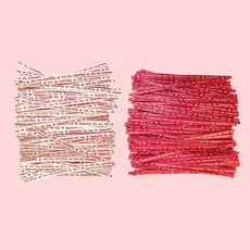 GLORIA'S FINEST 特別為你_紙麵包串_2種_2000張, 套裝 1 白色,紅色