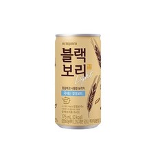 하이트진로 블랙보리라이트 175ml 캔 1박스 30개 시원한음료 팬트리 편의점 1세트