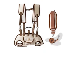 강아지 가방 휴대용 통기성 다기능 트랙션 백팩 청소가 쉬운 백팩 통기성 조절 가능한 고양이 가방 펫스트, 02 L