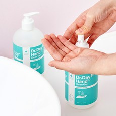 Dr.Day s 핸드클린겔 손소독제 500ml / FDA승인제품 손세정제 / 끈적임 없는 촉촉한 마무리, 1개