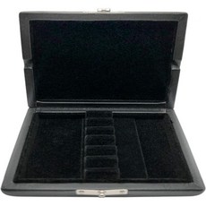 케이스 보관용 오보에 홀더 보관함용 나무 가죽 펠트 용기 6개